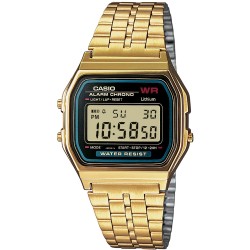 CASIO VINTAGE Mod. ICONIC, GOLD - BLACK A159WGEA-1EF